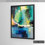 Cargar imagen en el visor de la galería, Arte Pintado a Mano Gema Vertical