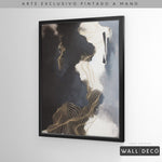 Cargar imagen en el visor de la galería, Arte Pintado a Mano Ritmo Nocturno Vertical