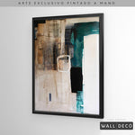 Cargar imagen en el visor de la galería, Arte Pintado a Mano Utopia Vertical