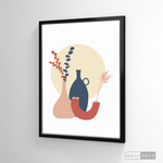 Cargar imagen en el visor de la galería, Cuadro Boho Floreros Uno