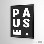 Cargar imagen en el visor de la galería, Cuadro Minimalista Pause