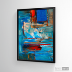 Cargar imagen en el visor de la galería, Arte Abstracto Profundidad Azul