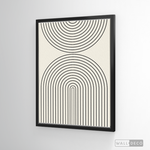 Cargar imagen en el visor de la galería, Cuadro Minimalista Line Art Infinito