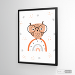 Cargar imagen en el visor de la galería, Cuadro Infantil Buho