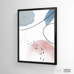 Cargar imagen en el visor de la galería, Cuadro Abstracto Nórdico Pastel tres