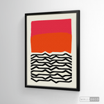 Cargar imagen en el visor de la galería, Cuadro Abstracto Rojo