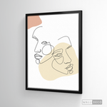 Cargar imagen en el visor de la galería, Cuadro Face Lines Cercanía