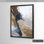 Cargar imagen en el visor de la galería, Arte Pintado a Mano Montañas de Color Vertical