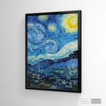 Cargar imagen en el visor de la galería, Cuadro Arte Noche estrellada Van Gogh (B)