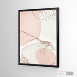 Cargar imagen en el visor de la galería, Cuadro Fragmentos Abstractos Rosa