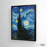 Cargar imagen en el visor de la galería, Cuadro Arte Noche estrellada Van Gogh (A)