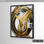 Cargar imagen en el visor de la galería, Arte Pintado a Mano Aura de Abundancia Vertical