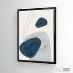 Cargar imagen en el visor de la galería, Cuadro Abstracto Calma en Azul