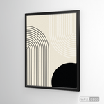 Cargar imagen en el visor de la galería, Cuadro Minimalista Line Art Arcos