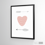 Cargar imagen en el visor de la galería, Cuadro Infantil Corazon