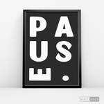 Cargar imagen en el visor de la galería, Cuadro Minimalista Pause
