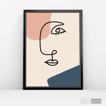 Cargar imagen en el visor de la galería, Cuadro Rostros Abstractos Carla