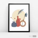 Cargar imagen en el visor de la galería, Cuadro Boho Floreros Dos