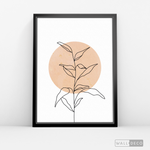 Cargar imagen en el visor de la galería, Cuadro Boho Botánica Hojas