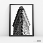 Cargar imagen en el visor de la galería, Cuadro New York Flatiron Vertical