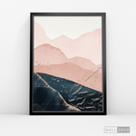 Cargar imagen en el visor de la galería, Cuadro Fragmentos Montañas (B)