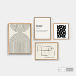 Cargar imagen en el visor de la galería, Composición Blanco y Negro Contemporáneo