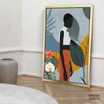 Cargar imagen en el visor de la galería, Cuadro Mujer Kenia