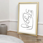 Cargar imagen en el visor de la galería, Cuadro Minimalista Figura Humana