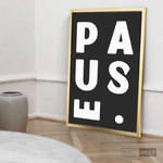 Cargar imagen en el visor de la galería, Cuadro Minimalista Pause