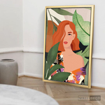 Cargar imagen en el visor de la galería, Cuadro Mujer Olivia