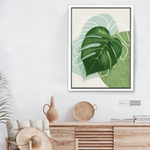 Cargar imagen en el visor de la galería, Cuadro Botánico Monstera Tropical