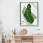 Cargar imagen en el visor de la galería, Cuadro Botánico Palma Viajera