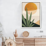 Cargar imagen en el visor de la galería, Cuadro Atardecer Tropical