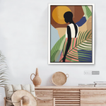 Cargar imagen en el visor de la galería, Cuadro Mujer Luanda