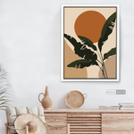 Cargar imagen en el visor de la galería, Cuadro Atardecer Palma Viajera