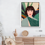 Cargar imagen en el visor de la galería, Cuadro Mujer Martina