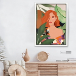 Cargar imagen en el visor de la galería, Cuadro Mujer Olivia