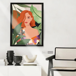 Cargar imagen en el visor de la galería, Cuadro Mujer Olivia