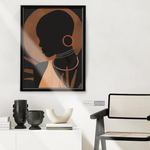 Cargar imagen en el visor de la galería, Cuadro Mujer Nairobi