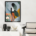 Cargar imagen en el visor de la galería, Cuadro Mujer Kenia