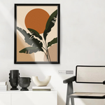 Cargar imagen en el visor de la galería, Cuadro Atardecer Palma Viajera