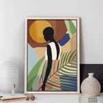 Cargar imagen en el visor de la galería, Cuadro Mujer Luanda