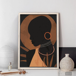 Cargar imagen en el visor de la galería, Cuadro Mujer Nairobi