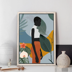 Cargar imagen en el visor de la galería, Cuadro Mujer Kenia