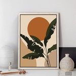 Cargar imagen en el visor de la galería, Cuadro Atardecer Palma Viajera