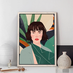 Cargar imagen en el visor de la galería, Cuadro Mujer Martina