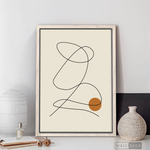 Cargar imagen en el visor de la galería, Cuadro Minimalista Knot Café