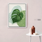 Cargar imagen en el visor de la galería, Cuadro Botánico Monstera Tropical