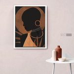 Cargar imagen en el visor de la galería, Cuadro Mujer Nairobi