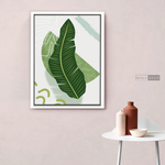 Cargar imagen en el visor de la galería, Cuadro Botánico Palma Viajera